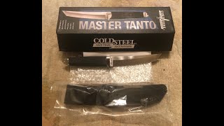 Knife week video 4 Cold Steel Master Tanto