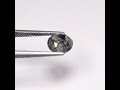 2.65cts 8.2mm gray brown natural loose diamond b18 05