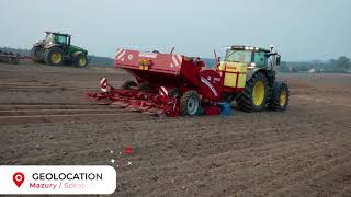 🚜👩‍🌾🚜Gospodarstwo Rolne Szkotowo.  Nasadzanie ziemniaków  wiosna 2019.