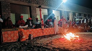 श्री देव जसनाथ जी महाराज का जागरण एवं विश्व प्रसिद्ध अग्नि नृत्य किसान छात्रावास चौहटन