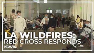 Cascades American Red Cross chapter responding to California fires