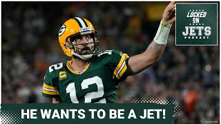 Aaron Rodgers Wants to Play for New York Jets!