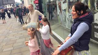 Vishnu Priya Devi Dasi and Family Chant Hare Krishna on Radhastami in Newcastle