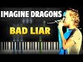 Imagine Dragons - Bad Liar Piano Tutorial (Sheet Music + midi)