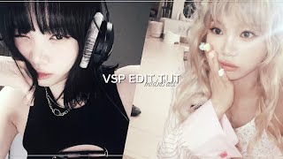 VSP EDIT TUT / vsp kpop tiktok style edit tutorial!