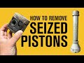 SOLUTION FOR REMOVING STUCK / RUSTED / SEIZED PISTONS - TIPS AND TRICKS ON USING THIS TOOL