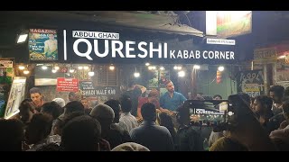 Qureshi Ke Kabab Jama Masjid | Delhi Street Food | Chicken Kabab | Mutton Kabab | Food In India