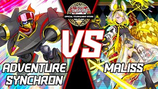 Yugioh OTS | Adventure Synchron vs Maliss | ASSAULT SYNCHRON IS AN AWESOME TUNER 💨🍃