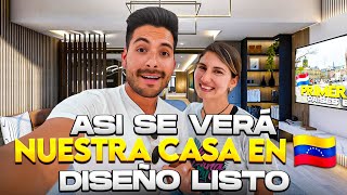 ASI LUCIRÁ NUESTRA CASA EN VENEZUELA, DISEÑO LISTO | COMENZARON LOS TRABAJOS - Gabriel Herrera