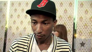 Pharrell Williams Talks New Liqueur Line, Qream - HipHollywood