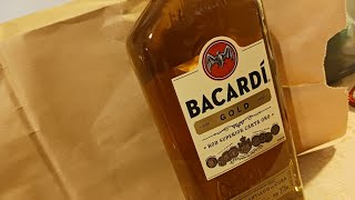 Trying Bacardi Gold