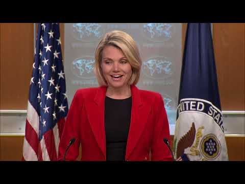 Department Press Briefing - May 29, 2018 Department Press Briefing - May 29, 2018