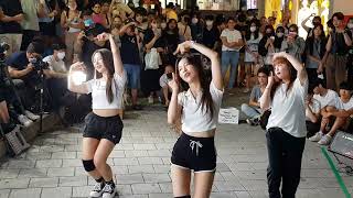 20220712 hongdae busking 홍대 미녀댄스팀 #레이디비(Lady B) 버스킹 16 - LOVE DIVE _ IVE