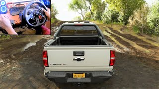 Chevrolet Colorado Truck 530HP 2017 | Realistic offroading - Forza Horizon 4 | Logitech g29 gameplay
