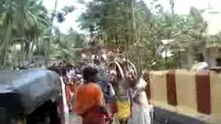 Thuppanathu kavu Kavadi starts from pachalloor chudukadu temple