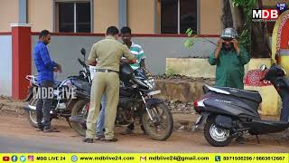 ಮೂಡಬಿದ್ರೆ ಖಾಕಿ ಖಡಕ್ ವಾರ್ನಿಂಗ್: ಒಂದೋ ಹೆಲ್ಮೆಟ್ ಹಾಕಿ,ಅಥವಾ ಫೈನ್ ಕಟ್ಟಿ