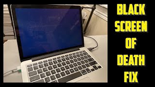 How to Fix Blank/Black Macbook Pro Screen (Easy Fix)