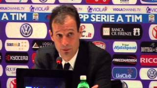Massimiliano Allegri legt Fokus auf Atletico Madrid | AC Florenz - Juventus Turin 0:0