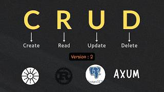 Build a Full CRUD API with Rust, Axum, and PostgreSQL | SQLx Tutorial from Scratch