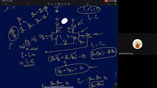 MUE   Lecture 46: Mismatch and Quasi-differential analysis of current biased differential amplifiers