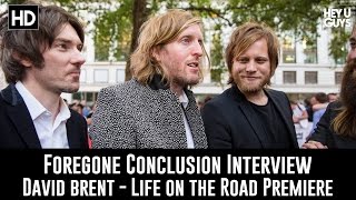 Foregone Conclusion Band Interview - David Brent - Live on the Road Premiere