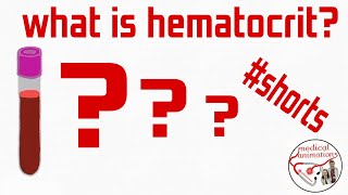 🩸WHAT IS HEMATOCRIT (HCT)? | hematocrit test meaning | #shorts #hematology #pediatrics #hematologia