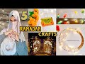 DIY 5 Ramadan Decoration Craft Ideas / AS Multi Creativity