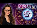 Moon in Cancer in the Birth Horoscope