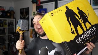 God of War Ragnarok Jotnar Edition Unboxing (Collector's Edition)