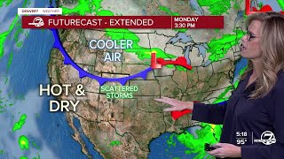 Heat Advisory in effect for metro Denver, cooler next week