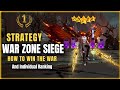 MU Origin 3 | War Zone Siege Strategy - How to Win the War and individual ranking