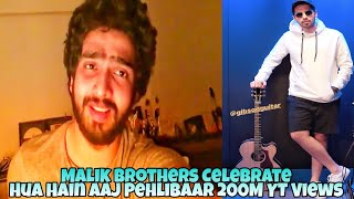 Armaan Malik & Amaal Mallik Live Celebrate || Hua Hain Aaj Pehlibaar 200M+ YT Views || 2018