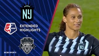 NJ/NY Gotham FC vs. Washington Spirit: Extended Highlights | NWSL | CBS Sports Attacking Third
