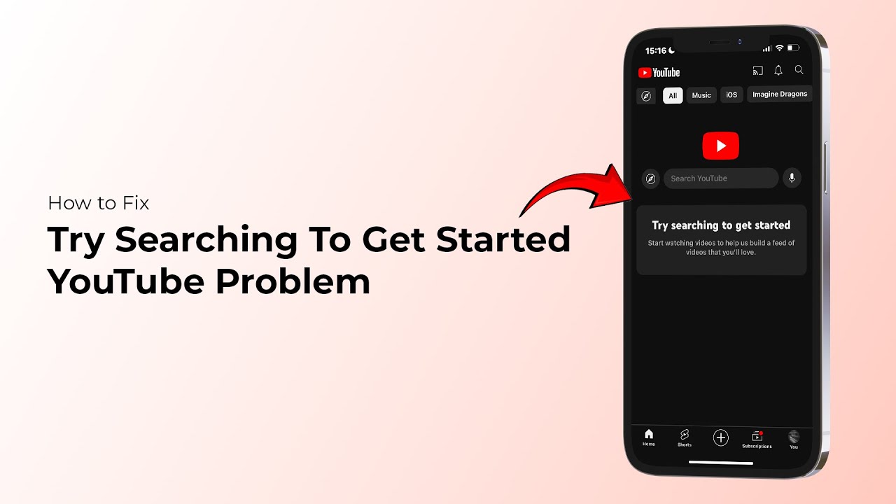 How To Fix Try Searching To Get Started Youtube Problem Youtube How To Fix Try Searching To Get Started Youtube Problem Youtube