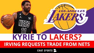 BLOCKBUSTER Kyrie Irving Trade To Lakers? Nets Star Wants Out Of Brooklyn | HOT Lakers Trade Rumors