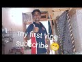 our my first vlog