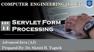 14 Servlet Form Processing