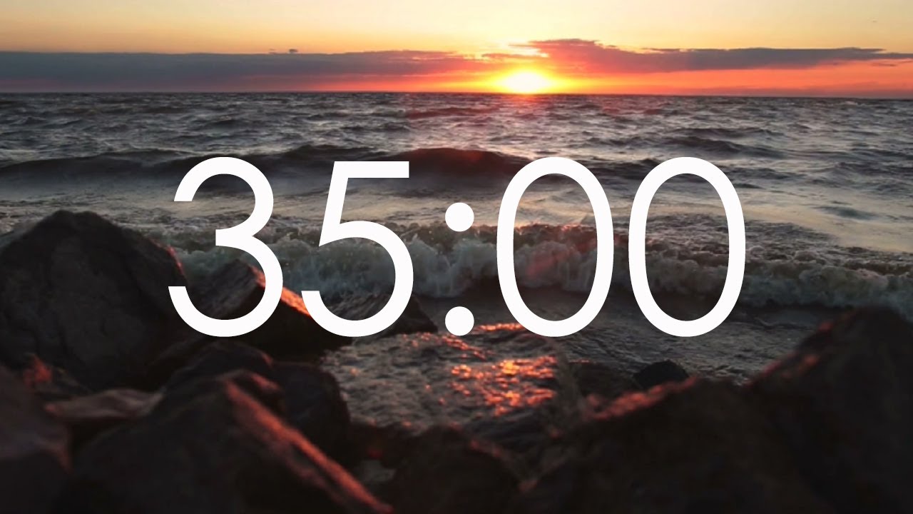35 Minute Timer With Ambient Music Youtube Music