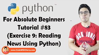 Exercise 9: Akhbaar Padhke Sunaao | Python Tutorials For Absolute Beginners In Hindi #83