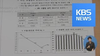 ‘반도체·중국 영향’ 수출 8.2%↓…4개월째 하락 / KBS뉴스(News)