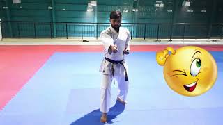 Funny Kata 🤩 Roshan Yadav इस वीडियो को पूरा देखें 🤪 Karate