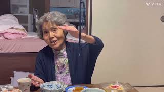 【おばあちゃんねる】87歳おばあちゃんは朝から食欲旺盛