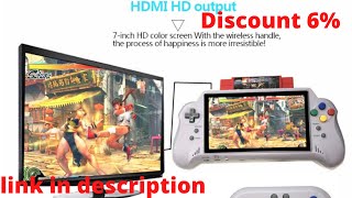 RETROAD 5 Plus 7 inch 16 Bit 4K HD Hangheld Game Console