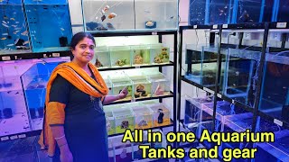 New premium aquarium shop tour | marine tanks and planted tanks | தமிழ்