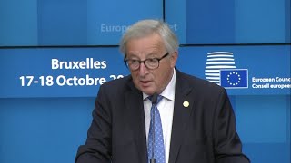 Juncker on Brexit: \