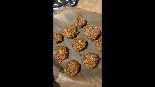 너무 쉬운 비건오트밀쿠키만들기 easy to make oatmeal cookies