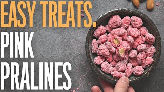How to make pink praline at home ( specialty from the town of Lyon)