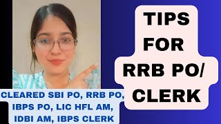 Tips For RRB PO/Clerk 2023 | #rrbpo #rrb #rrbclerk #ibps #sbi #rbi #lic #ibpspo #sbipo #ibpsclerk