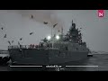 russian warship admiral gorshkov departs on a training mission