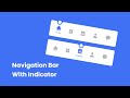 Create Navigation Menu Bar with Indicator in HTML CSS & JavaScript | Tab Bar